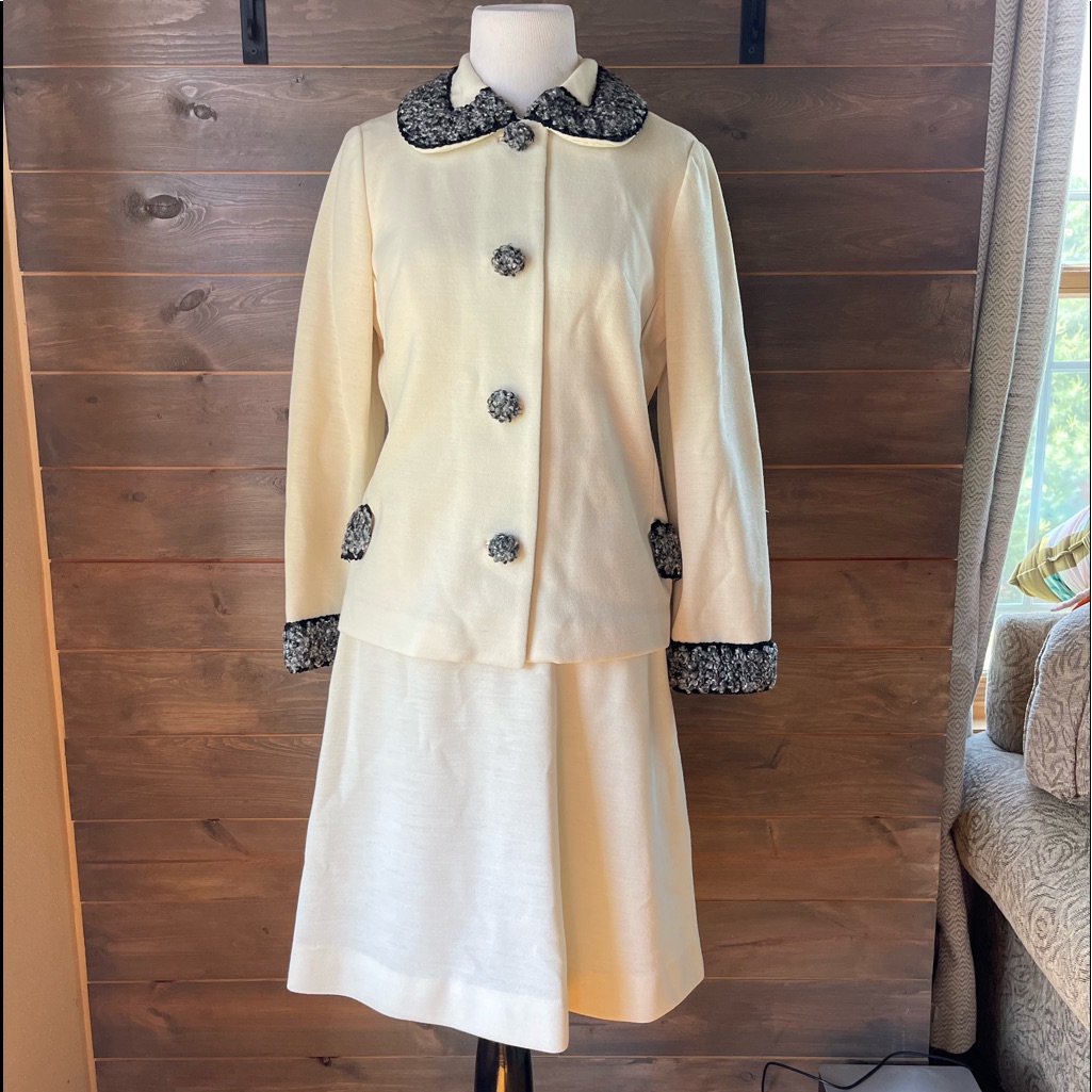Excellent Vintage Condition Alfred Werber Dress Suit, Size 12